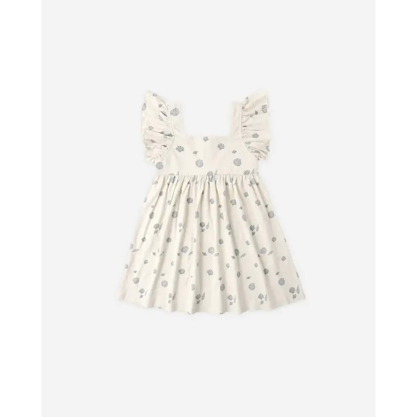 Rylee + Cru Rylee + Cru Natural Seashells Mariposa Dress