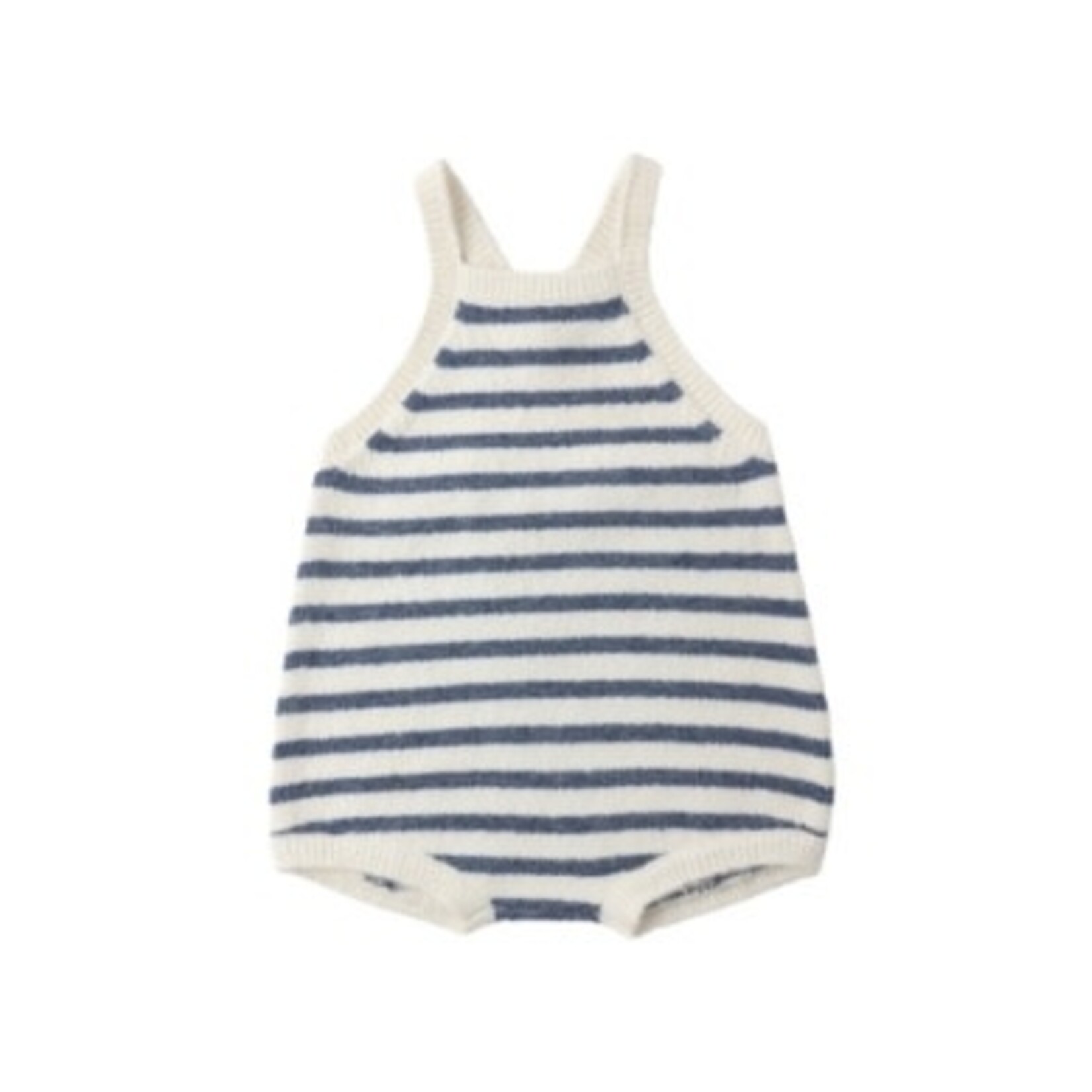 Rylee + Cru Rylee + Cru Marine Maritime Stripe Fisher Romper
