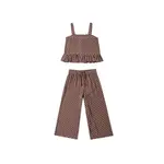 Rylee + Cru Rylee + Cru Chocolate Polka Dot Kayli Set