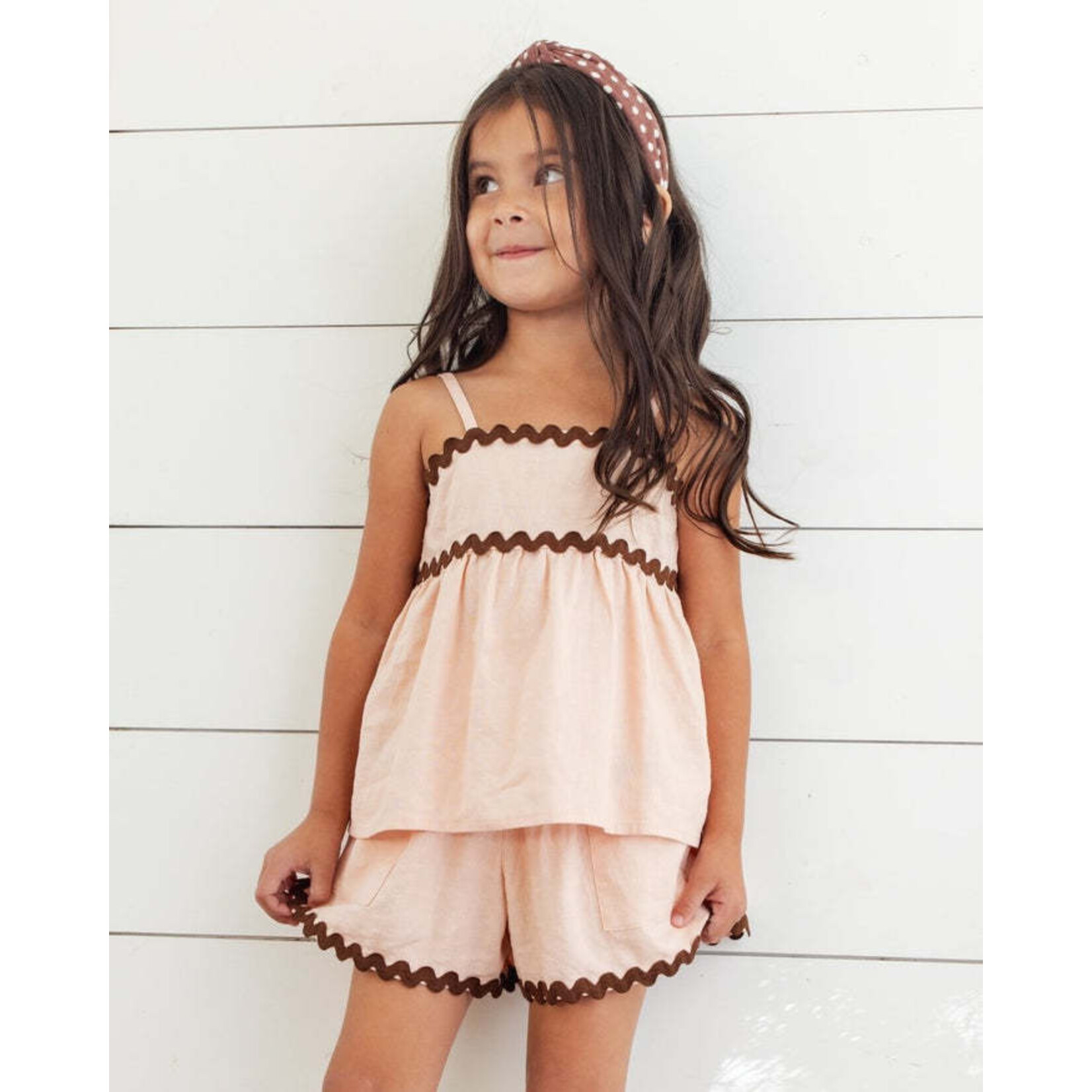 Rylee + Cru Rylee + Cru Blush Ric Rac Set
