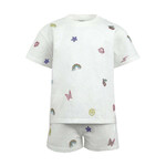 Lola & The Boys Lola & The Boys Crystal Doodle Short Set