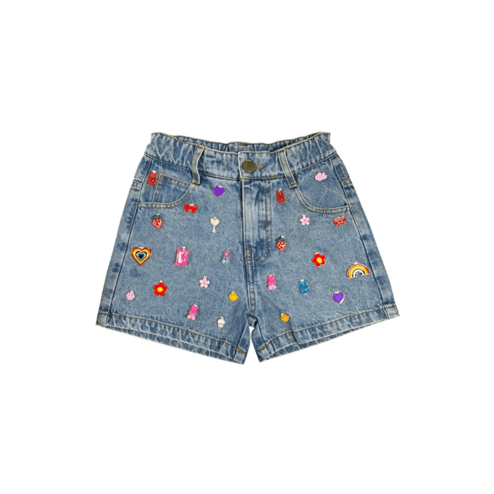 Lola & The Boys Lola & The Boys Cutie Charms Denim Short