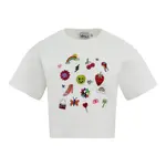 Lola & The Boys Lola & The Boys Sparkle Doodle Short T-shirt