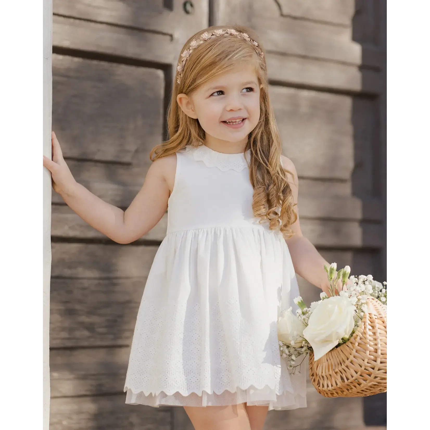 Noralee Noralee White Georgia Dress