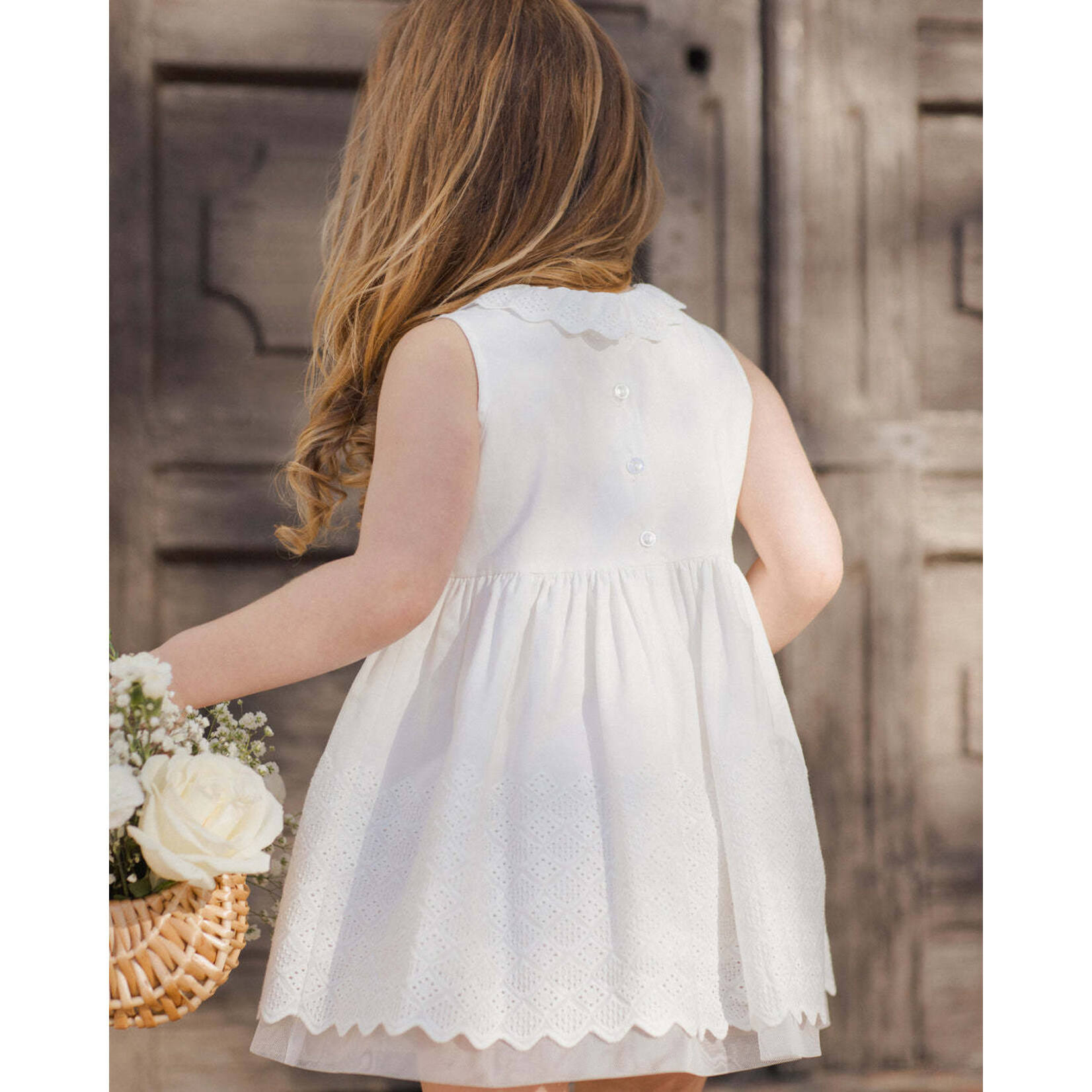 Noralee Noralee White Georgia Dress
