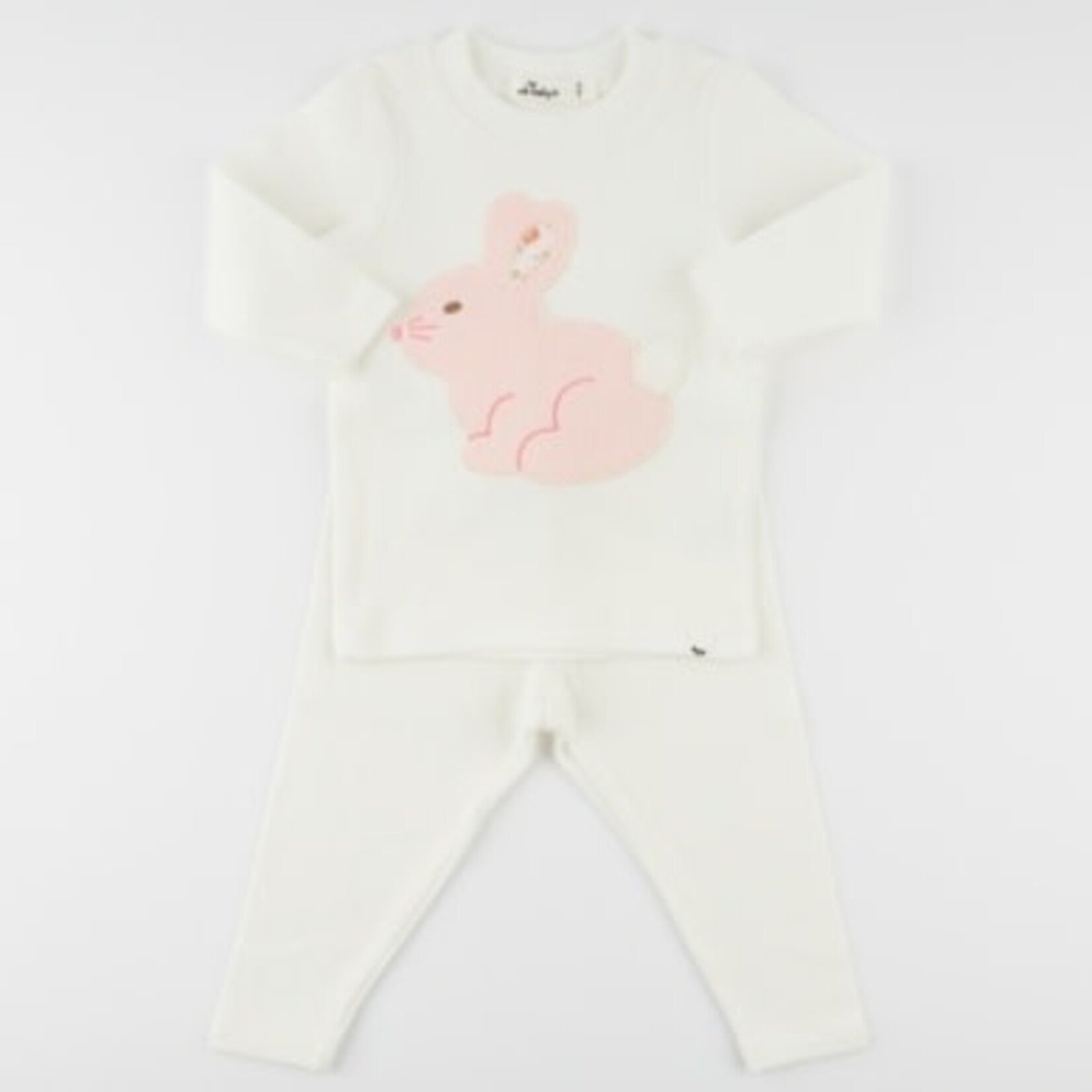 Oh Baby! Oh Baby Cream Profile Bunny 2pc Set