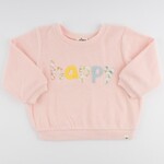 Oh Baby! Oh Baby Pale Pink Happy Brooklyn Sweatshirt