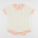 Oh Baby! Oh Baby Cream Ruby Knitted Pointelle Bubble
