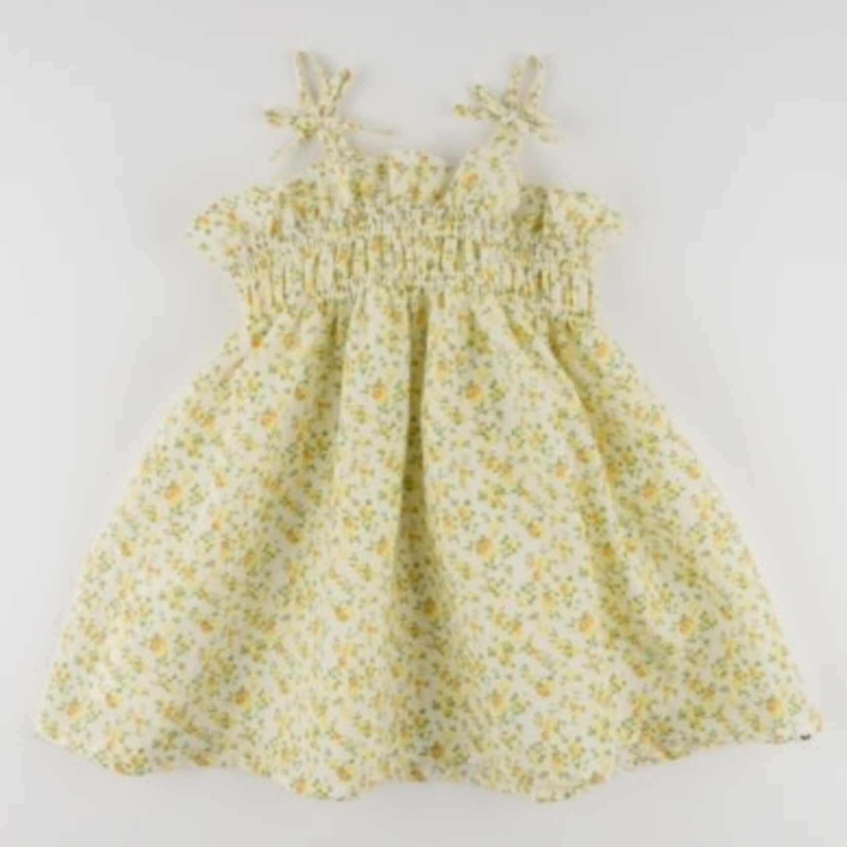 Oh Baby! Oh Baby Lemon Poppy Sprig Brandie Dress