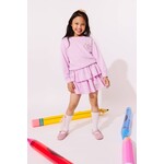 Lola & The Boys Lola & The Boys Lavender Super Soft Pearl Bow Set