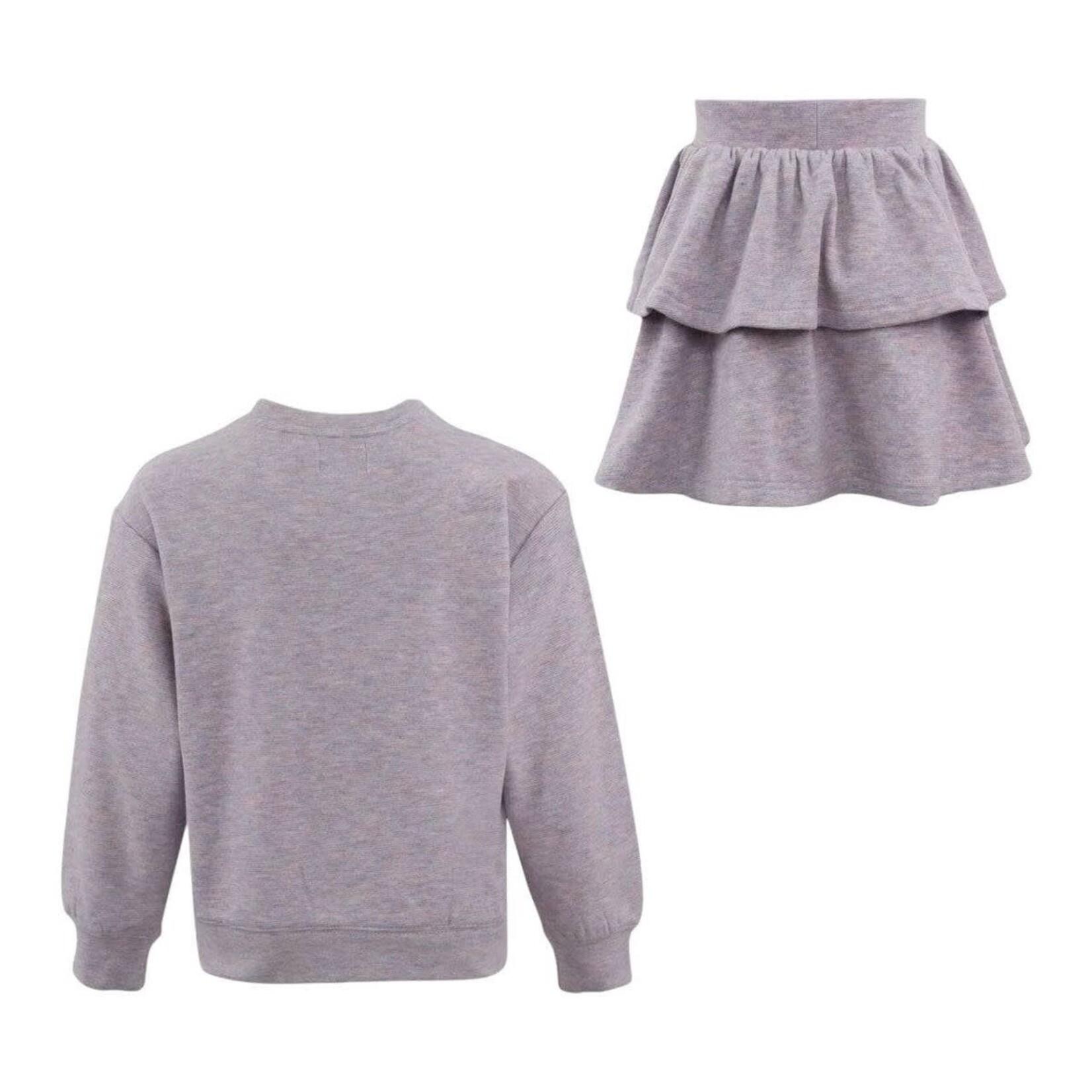 Lola & The Boys Lola & The Boys Lavender Super Soft Pearl Bow Set