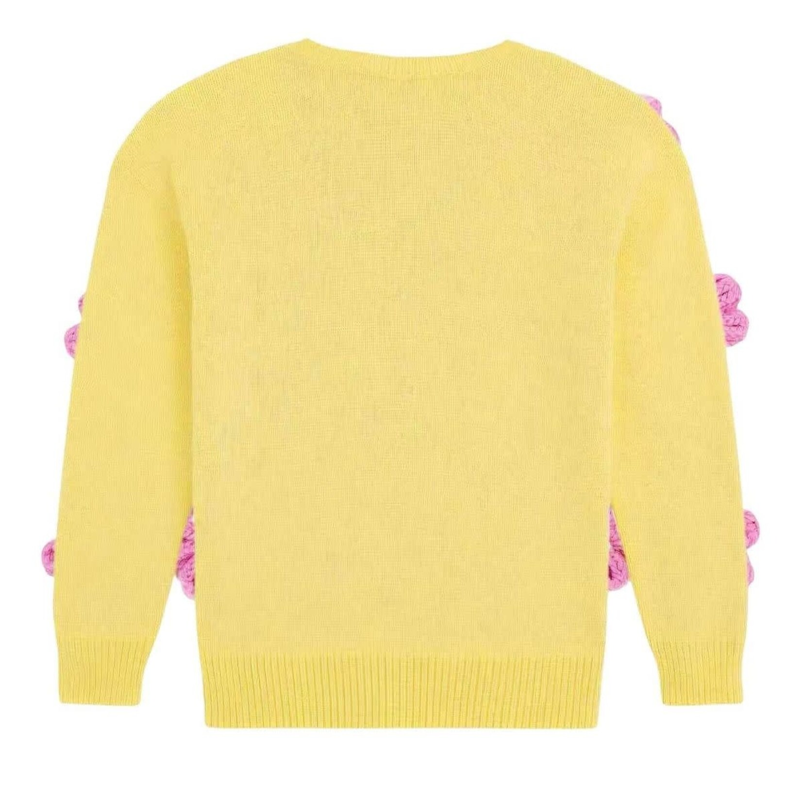 Lola & The Boys Lola & The Boys Sunshine Plush Daisy Cardigan