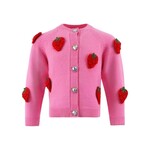 Lola & The Boys Lola & The Boys Sweet Strawberry Cardigan