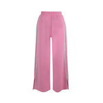 Lola & The Boys Lola & The Boys Pink Gem Trim Wide Leg Track Pants