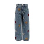 Lola & The Boys Lola & The Boys Gems Rainbow Heart Jeans