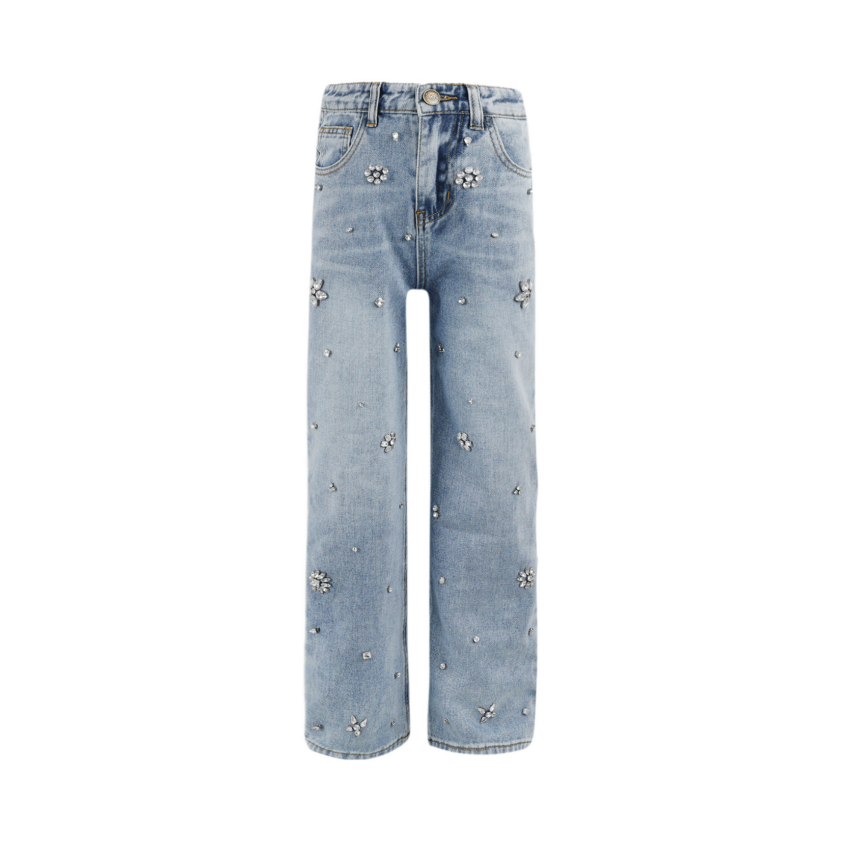 Lola & The Boys Lola & The Boys Crystal Flower Jeans