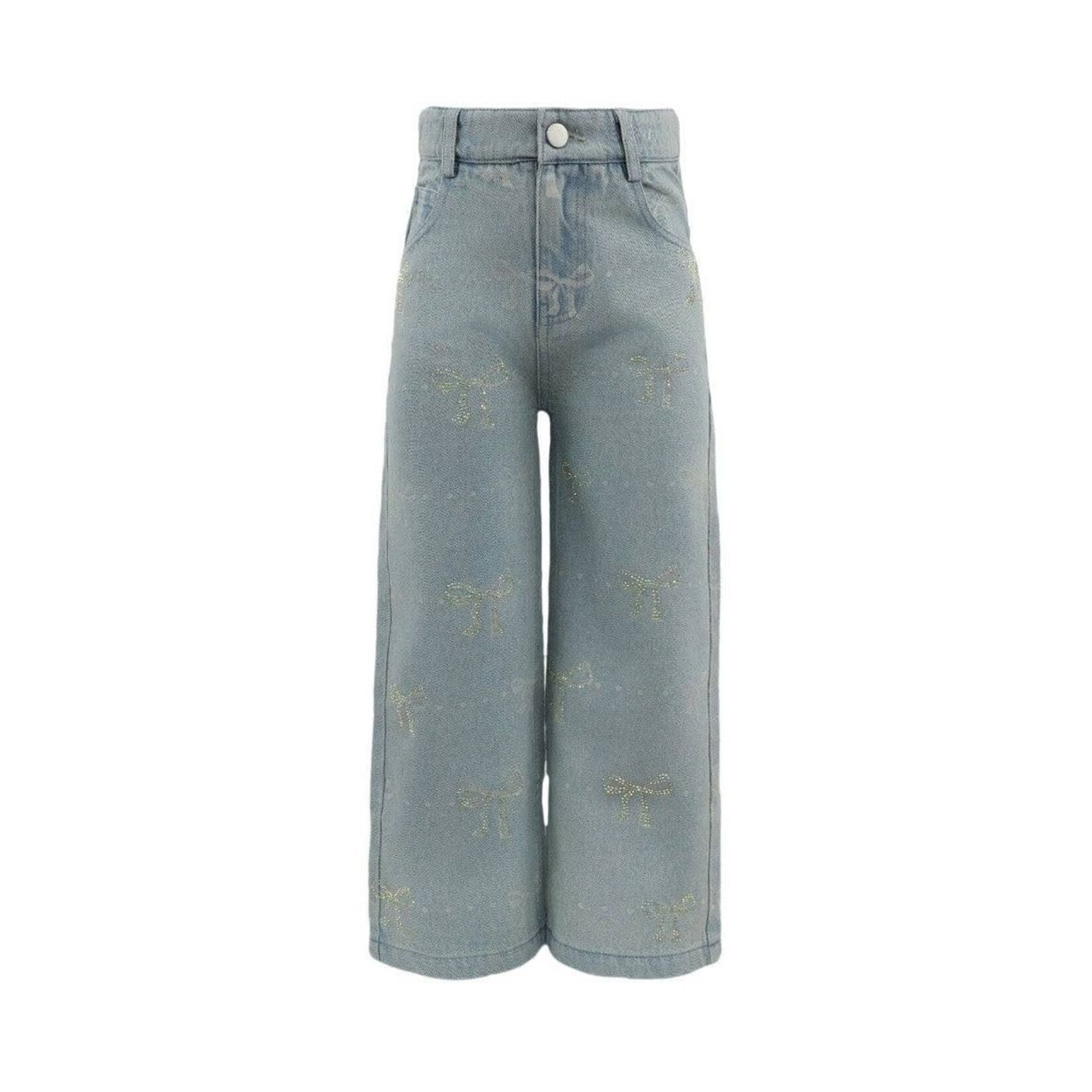 Lola & The Boys Lola & The Boys Sparkle Bows Denim Jeans