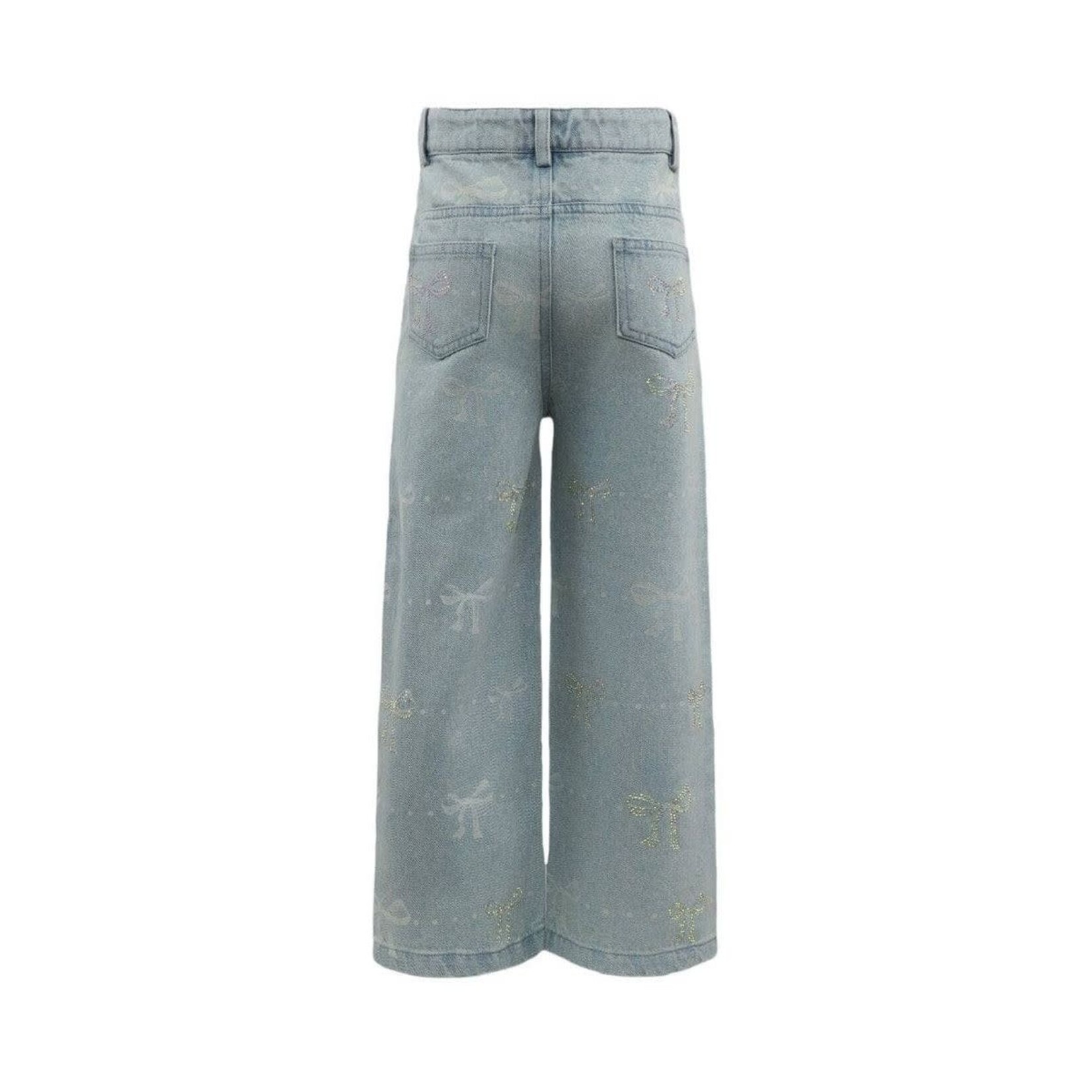 Lola & The Boys Lola & The Boys Sparkle Bows Denim Jeans