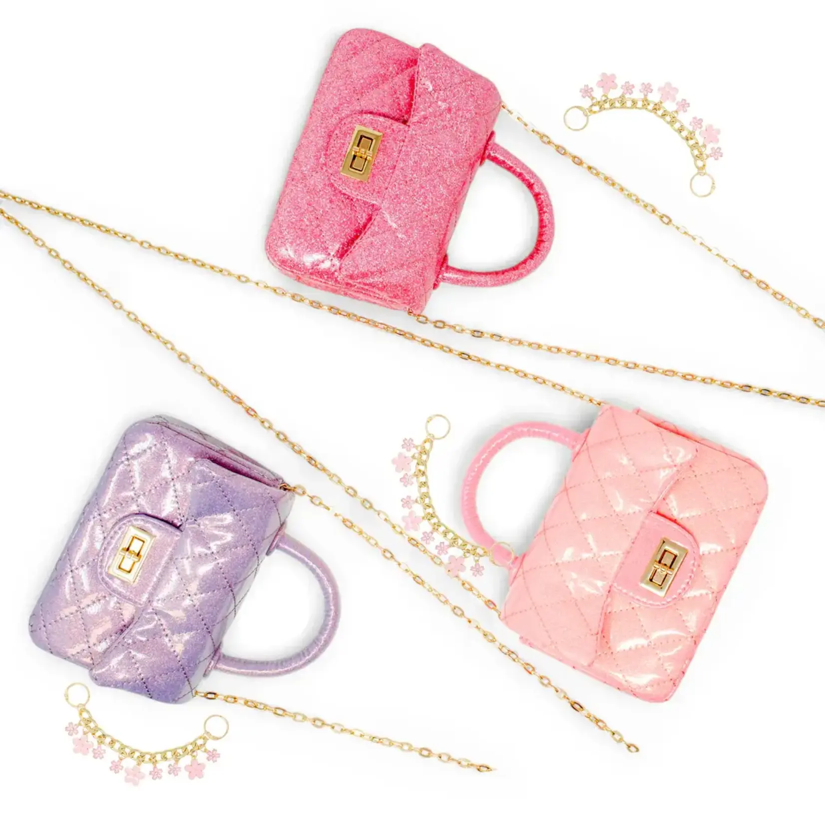 Zomi Gems Zomi Gems Classic Sparkle Top Handle Handbag