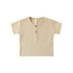 Quincy Mae Quincy Mae Butterscotch Henry Top & Summer Stripe Pant Set