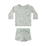 Quincy Mae Quincy Mae Sky Fish  Finn Rashguard + Short Set