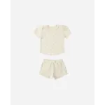Quincy Mae Quincy Mae Natural Mauve Ditsy Ruby Set