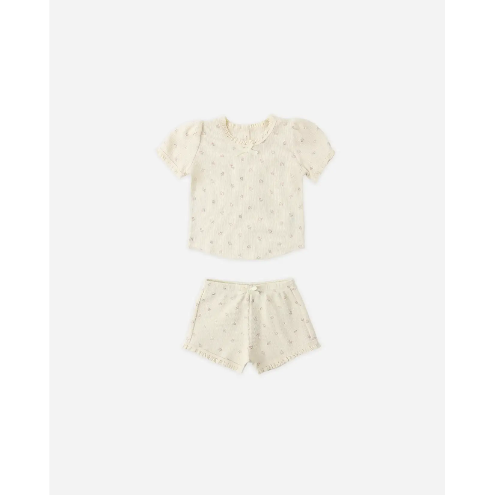 Quincy Mae Quincy Mae Natural Mauve Ditsy Ruby Set
