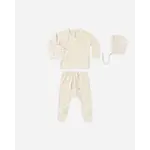 Quincy Mae Quincy Mae Natural Mauve Ditsy Take Home Set