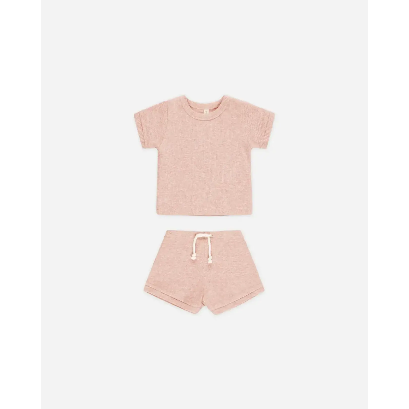Quincy Mae Quincy Mae Ribbed Shortie Set
