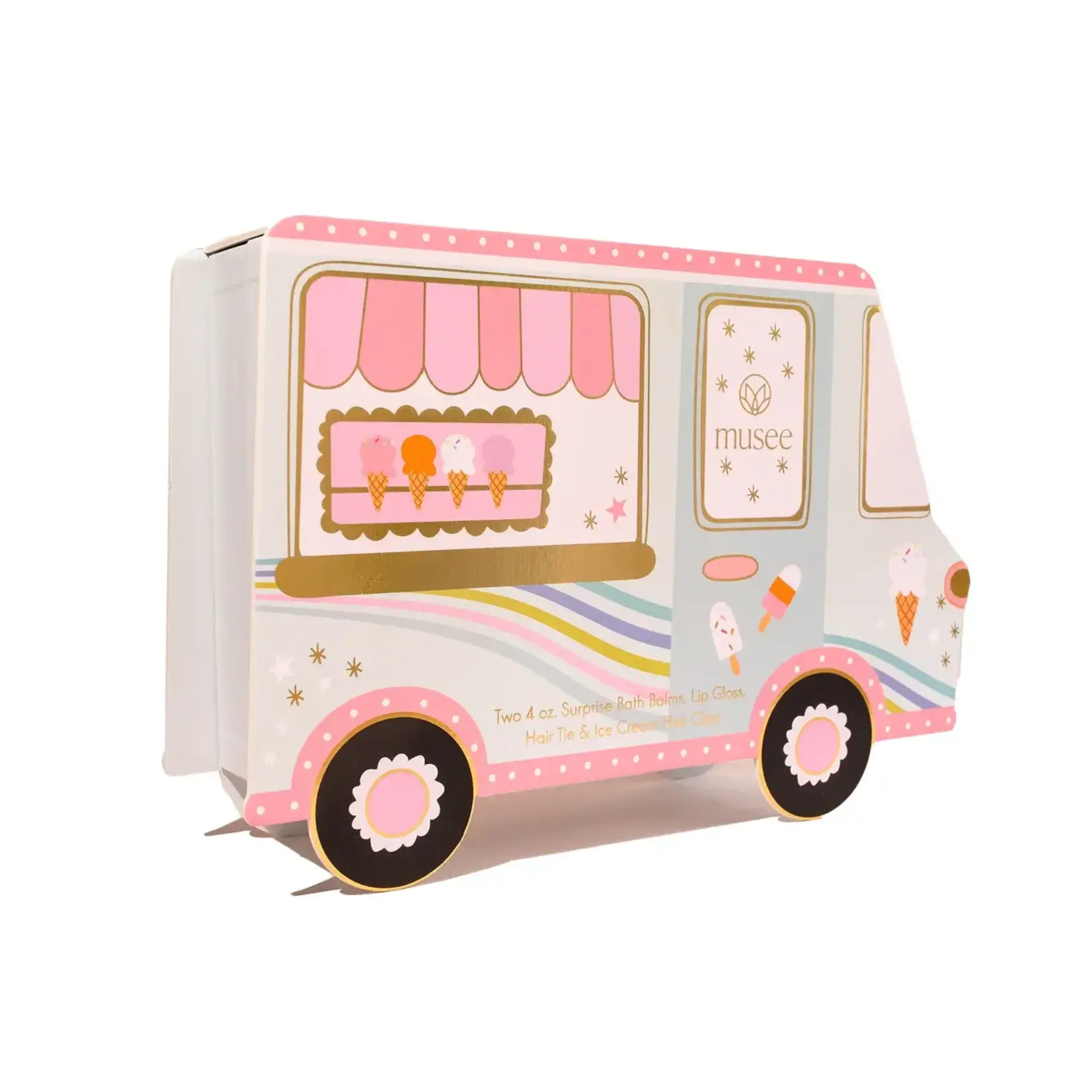 Musee Musee Ice Cream Truck Bath Balm & Accessory Set