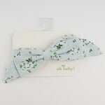 Oh Baby! Oh Baby Sky Blue Apple Blossom Scarlett Bow On Clip