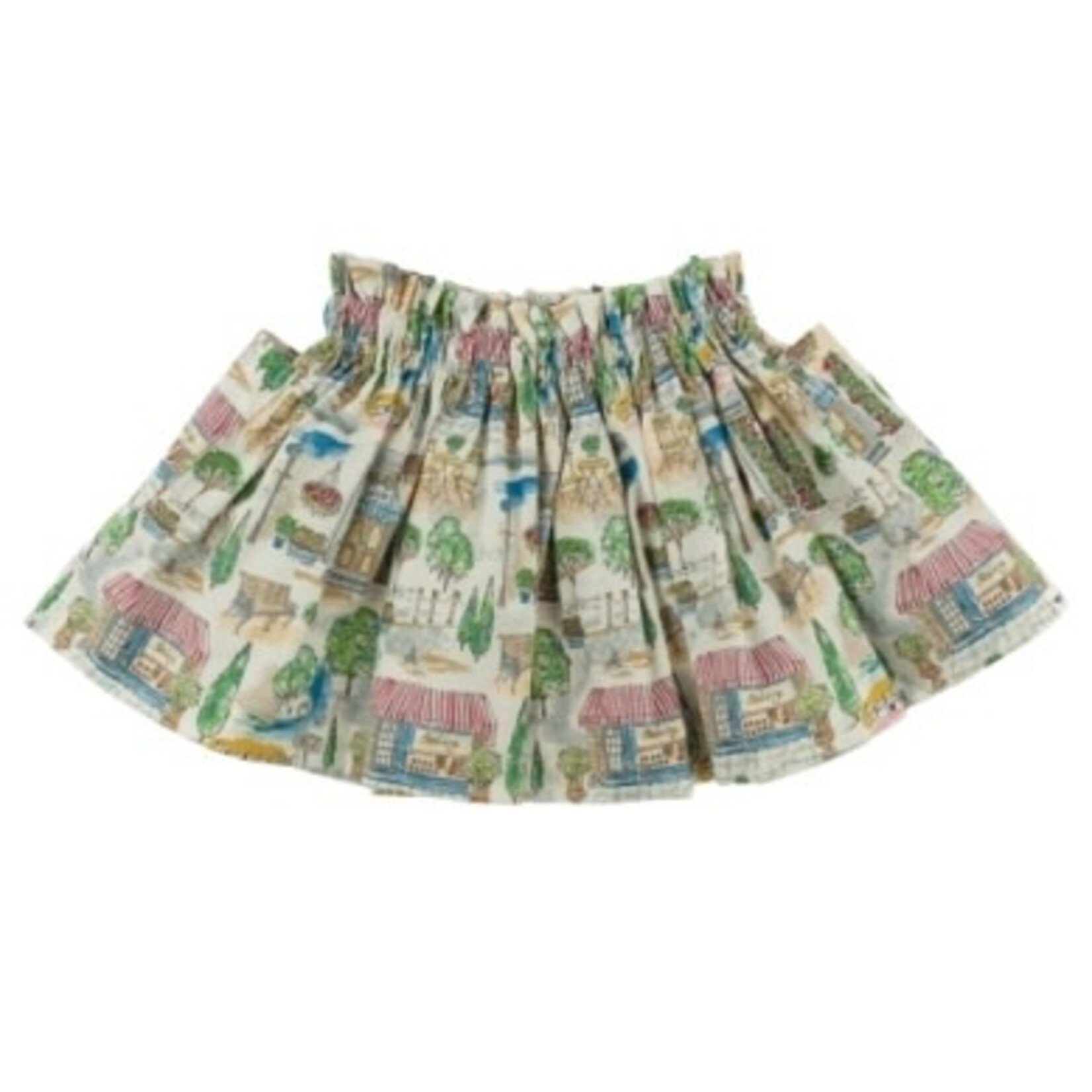 Oh Baby! Oh Baby Blue Bloomtown Side Pocket Flora Skirt