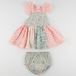 Oh Baby! Oh Baby Multiple Print Charlotte Party Dress & Panty