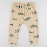 Oh Baby! Oh Baby Buff Fish Spring AOP Terry Brooklyn Jogger