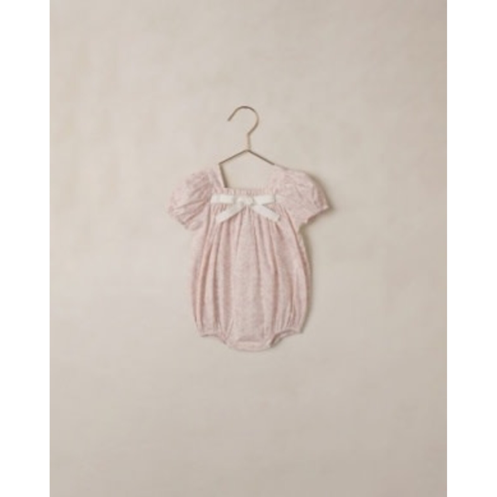 Noralee Noralee Ivory Lavender Floral Lyla Romper