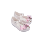 Mini Melissa Mini Melissa Pearly White/Pink Ultragirl Fly Shoe