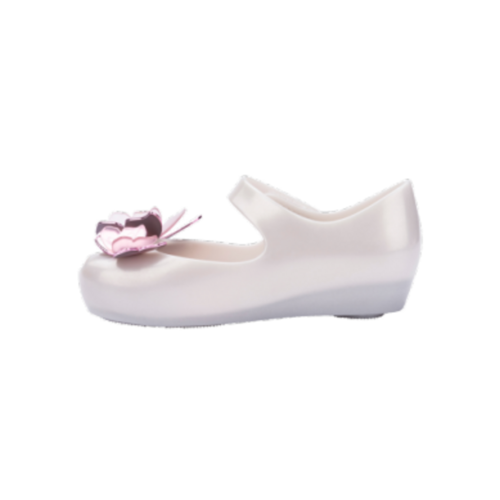 Mini Melissa Mini Melissa Pearly White/Pink Ultragirl Fly Shoe