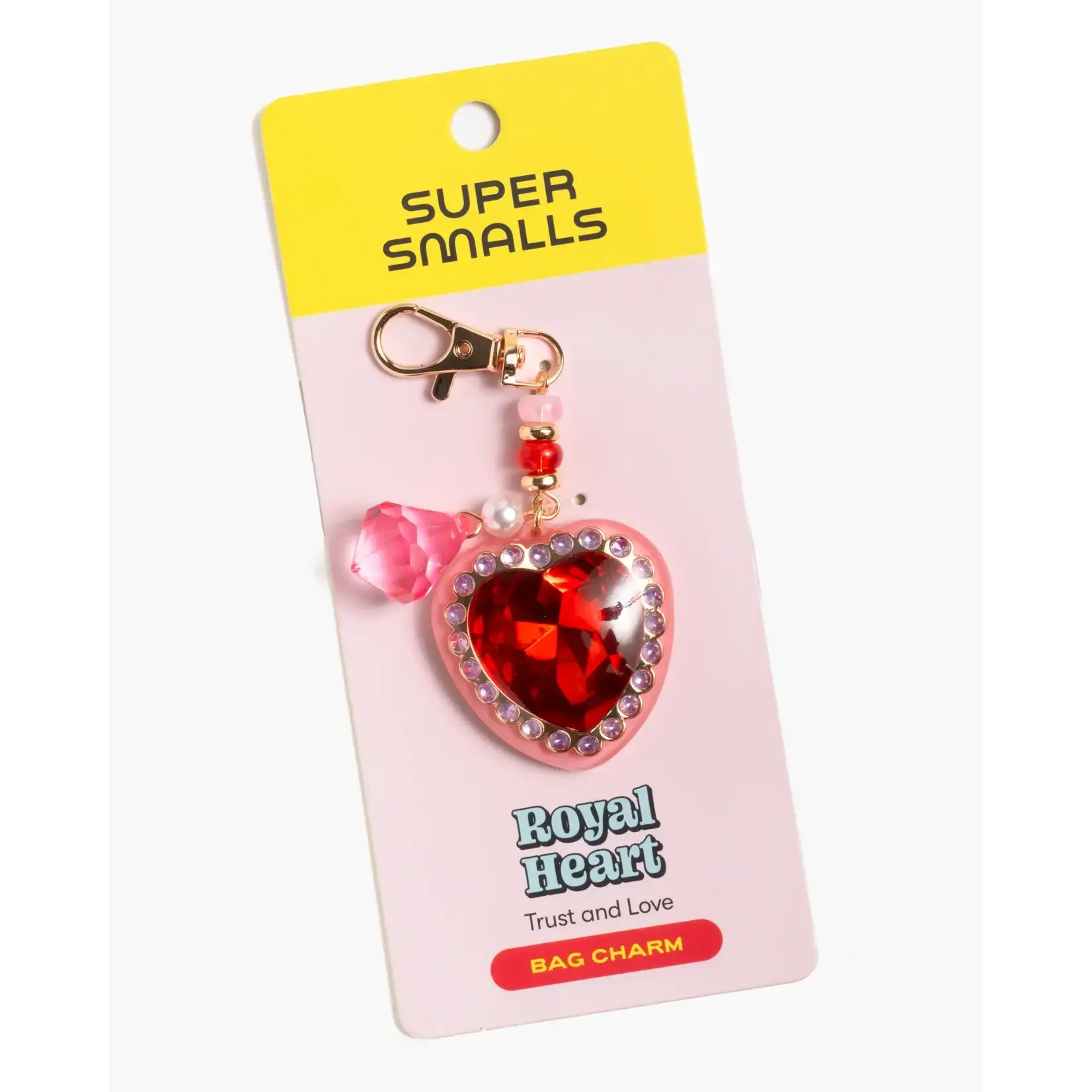 Super Smalls Super Smalls Royal Heart Bag Charm