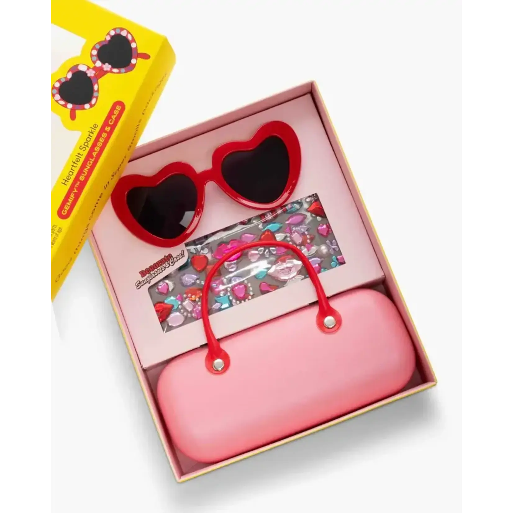 Super Smalls Super Smalls Heartfelt sparkle Gemify Sunglasses + Case