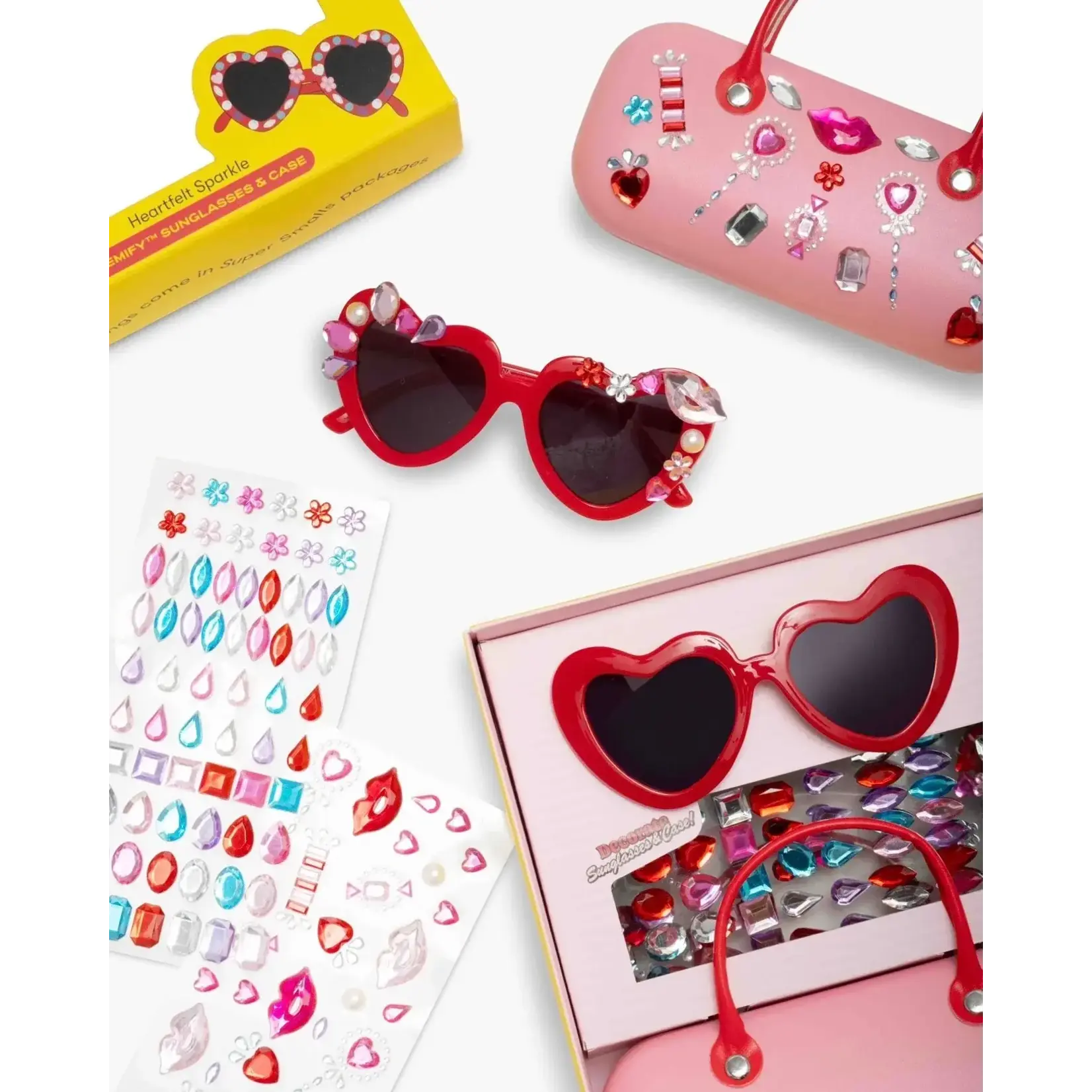 Super Smalls Super Smalls Heartfelt sparkle Gemify Sunglasses + Case