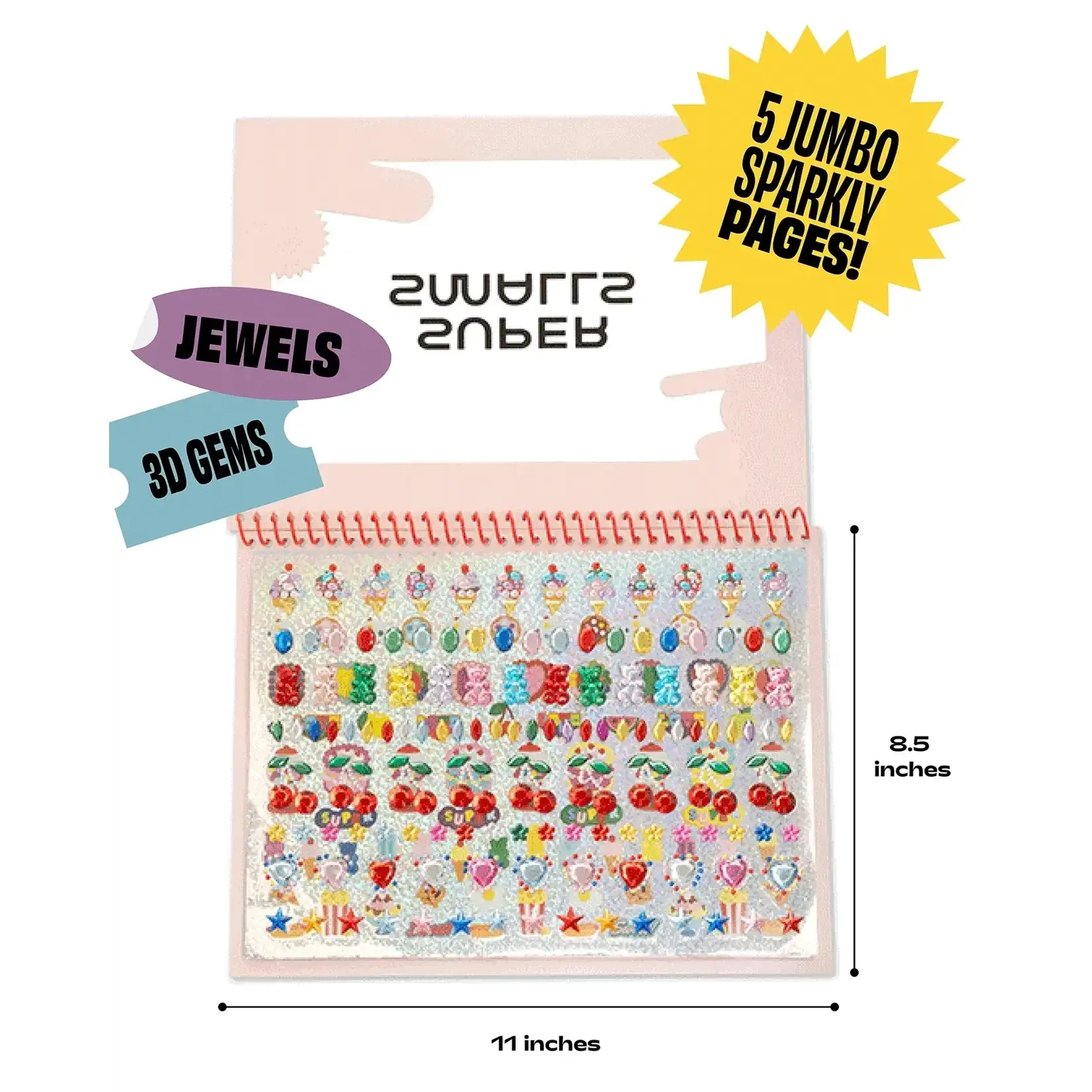 Super Smalls Super Smalls Gemify Mega Sticker Booklet