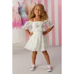 Ooh La La Ooh La La White Lace Brielle Skirt Set