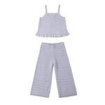 Rylee + Cru Rylee + Cru Periwinkle Mari Knit Set