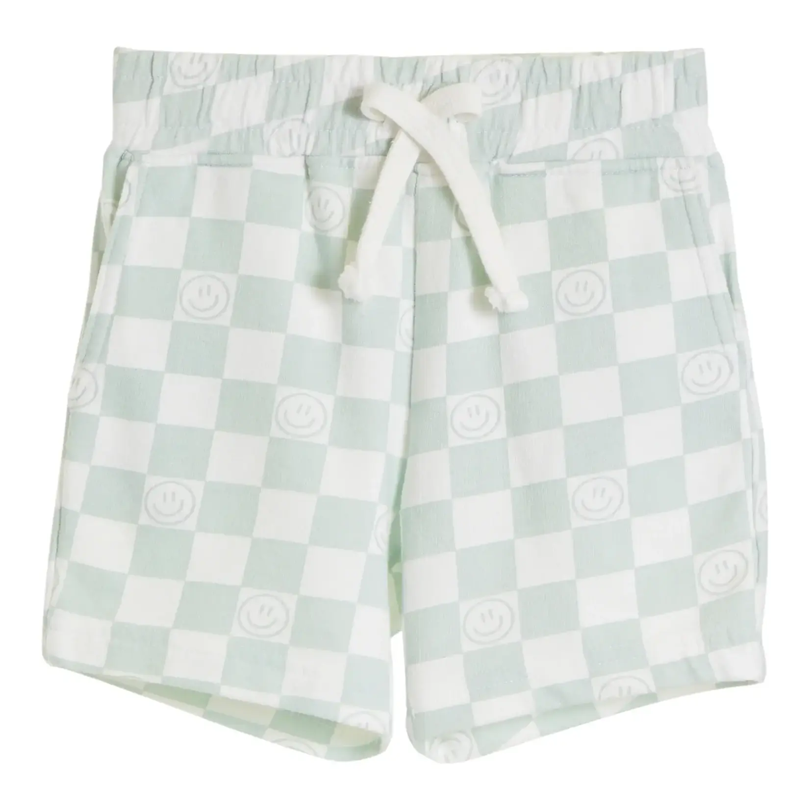 Mish Mish Mish Mish White Check Shorts