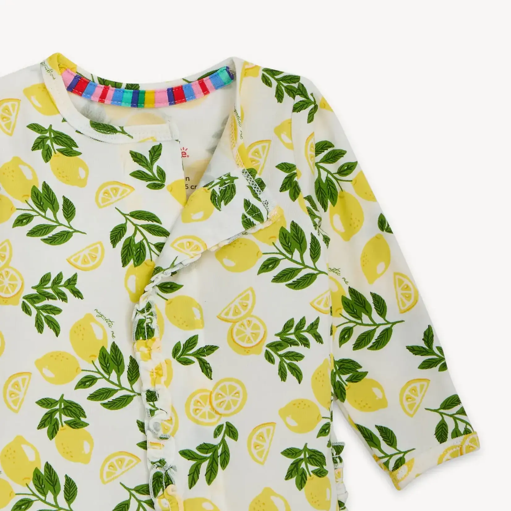 Magnetic Footie Magnetic Me Simply The Zest Modal Magnetic Footie With Ruffle