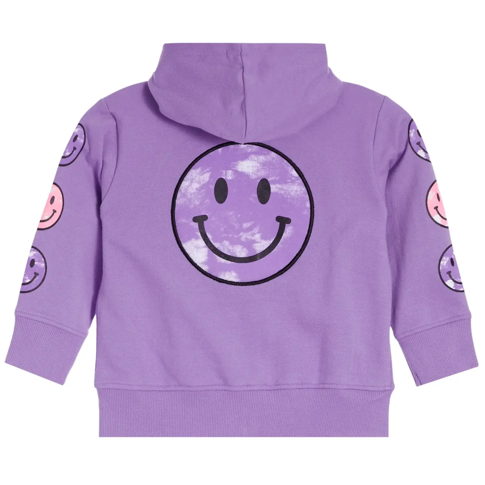 Mish Mish Mish Mish Purple Smiley Tie Dye Hoody