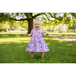 Mish Mish Mish Mish Purple Smiley Tie Dye Dress