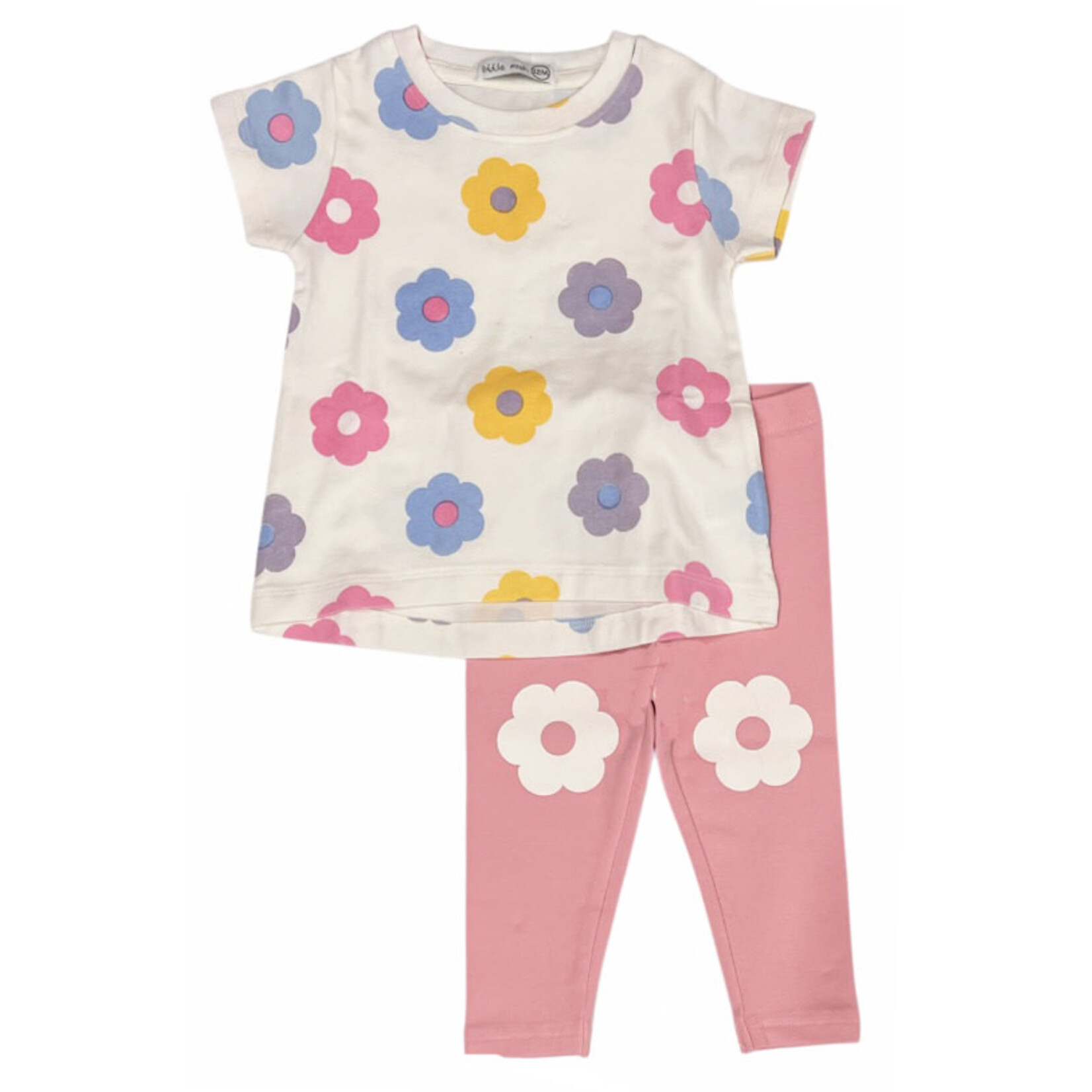 Mish Mish Mish Mish Sand Daisy Tee And Legging Set