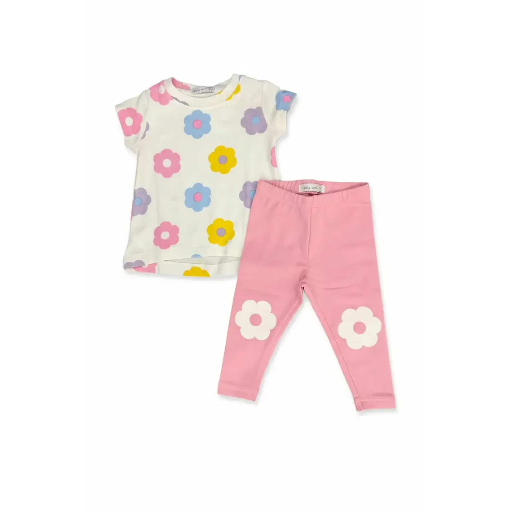 Mish Mish Mish Mish Sand Daisy Tee And Legging Set