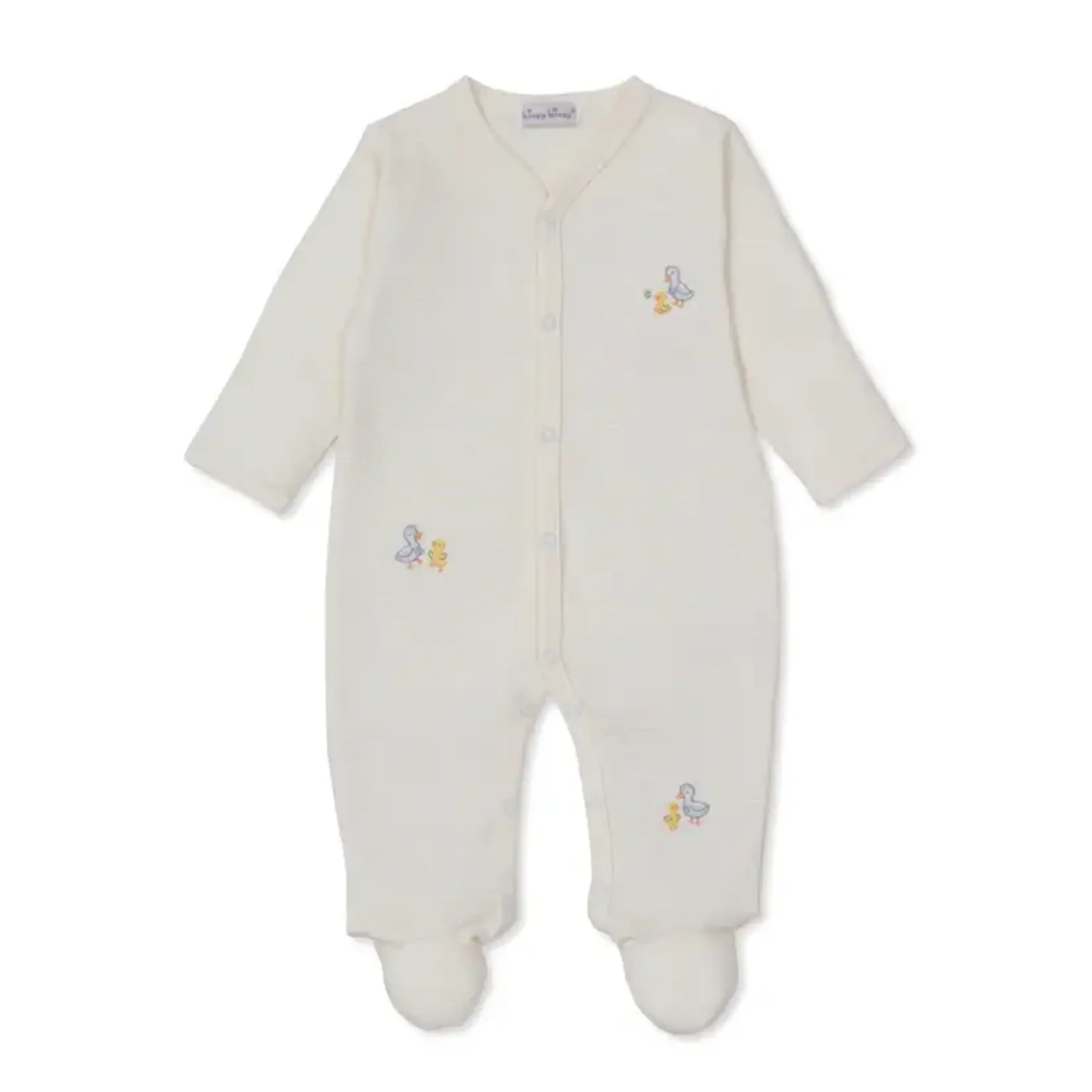 Kissy Kissy Kissy Kissy Yellow Duck Pad Footie
